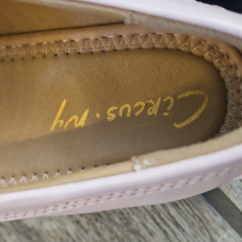 Circus by Sam Edelman Pink Loafers with Gold Accent - Picture 5 of 6